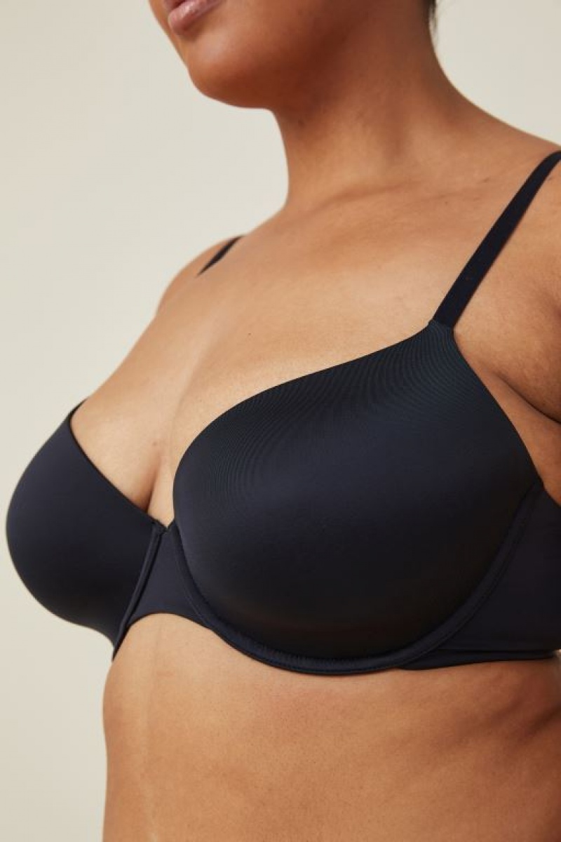 Cotton On Ultimate Comfort Full Coverage Women's Bras Black | zObThzjyZ5q