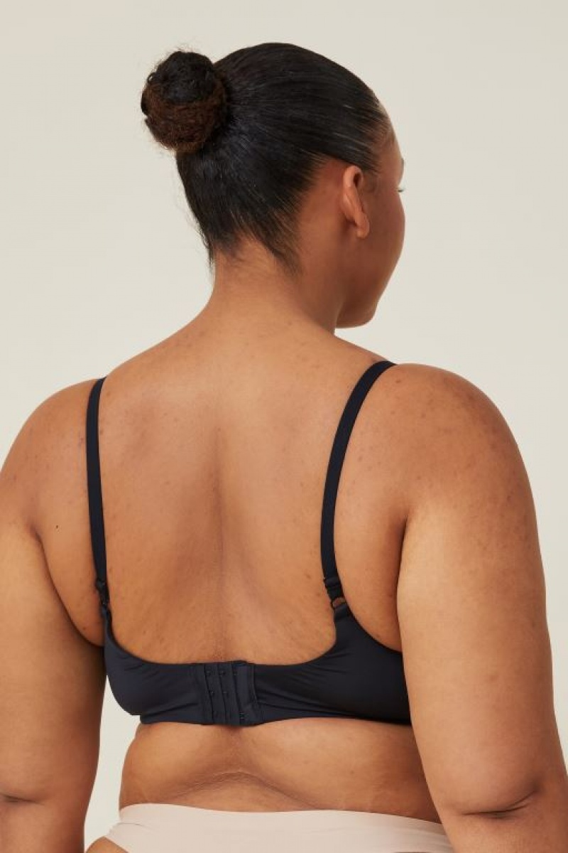 Cotton On Ultimate Comfort Full Coverage Women's Bras Black | zObThzjyZ5q