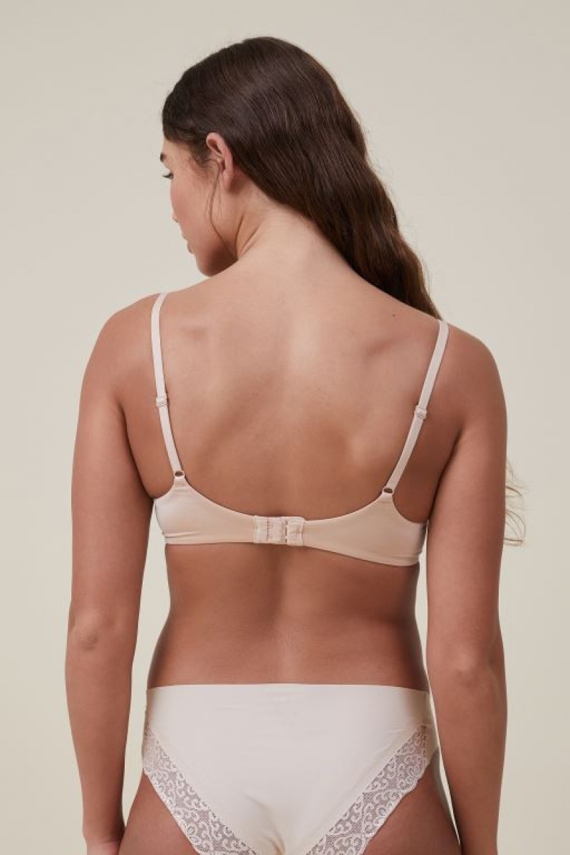 Cotton On Ultimate Comfort Push Up2 Women's Bras Frappe | BDLVajrRyev