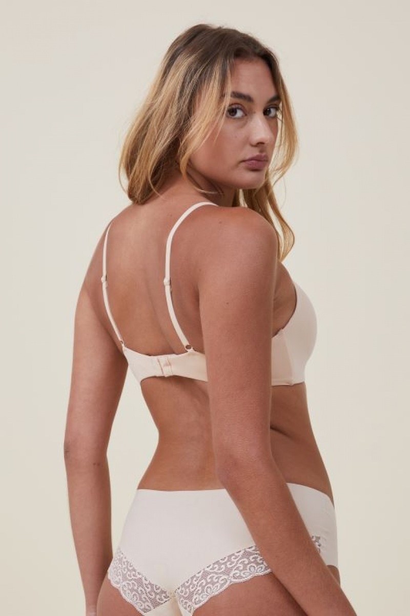 Cotton On Ultimate Comfort Wirefree Women's Bras Frappe | HwSmIXscg08
