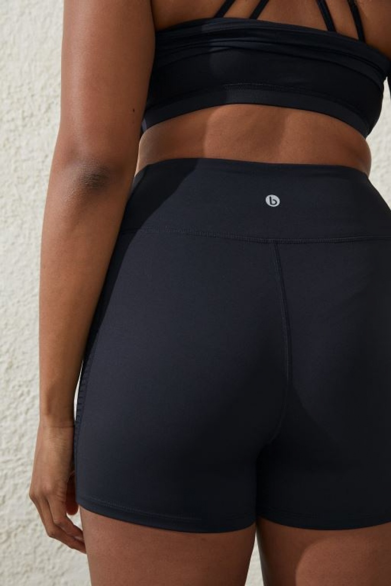 Cotton On Ultra Luxe Pocket Shortie Women's Shorts Black | ilHfR0f5rhM