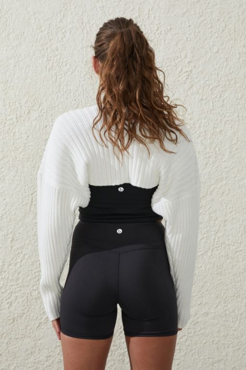 Cotton On Ultra Soft Yoga Women's Bike Shorts Black | 5P5obrRwm6g