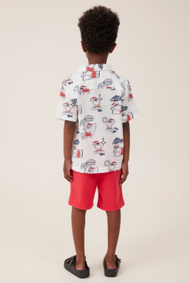 Cotton On Will Chino Boys' Shorts Anthurium | VoMUkuvGjED
