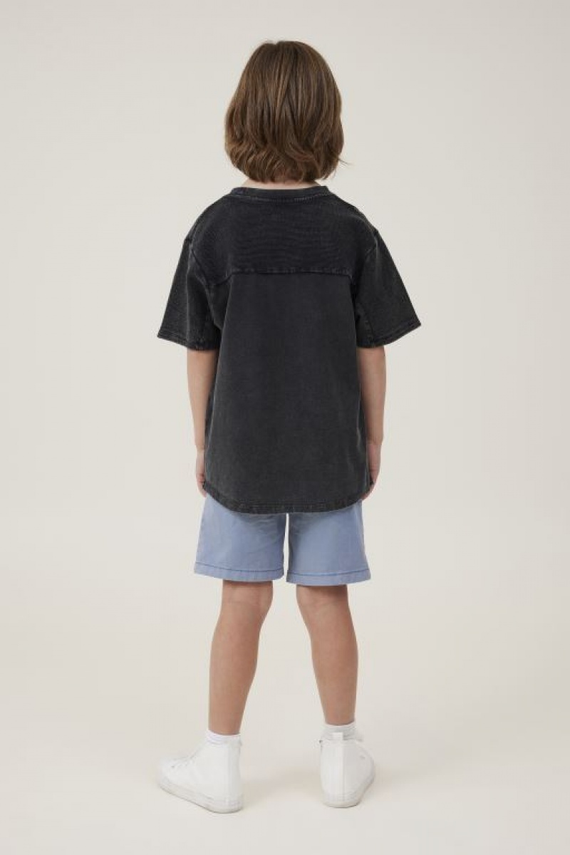 Cotton On Will Chino Boys' Shorts Blue | 7XbAJIP4STv