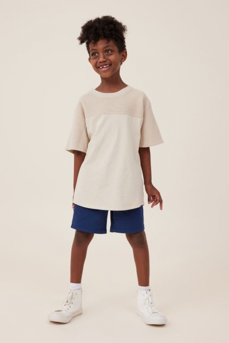 Cotton On Will Chino Boys' Shorts Navy | bOEIkJc2oXy