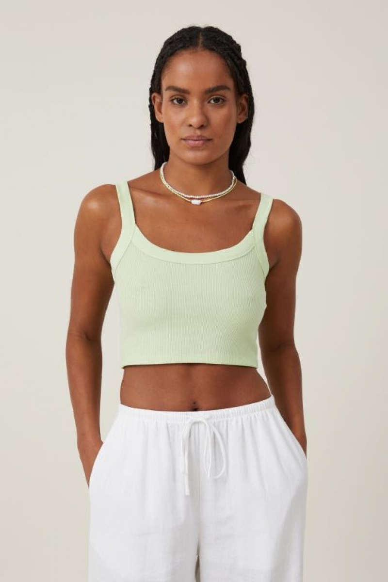 Cotton On Willa Waffle Women\'s Cami Iced | Fs3VN9LTSNw