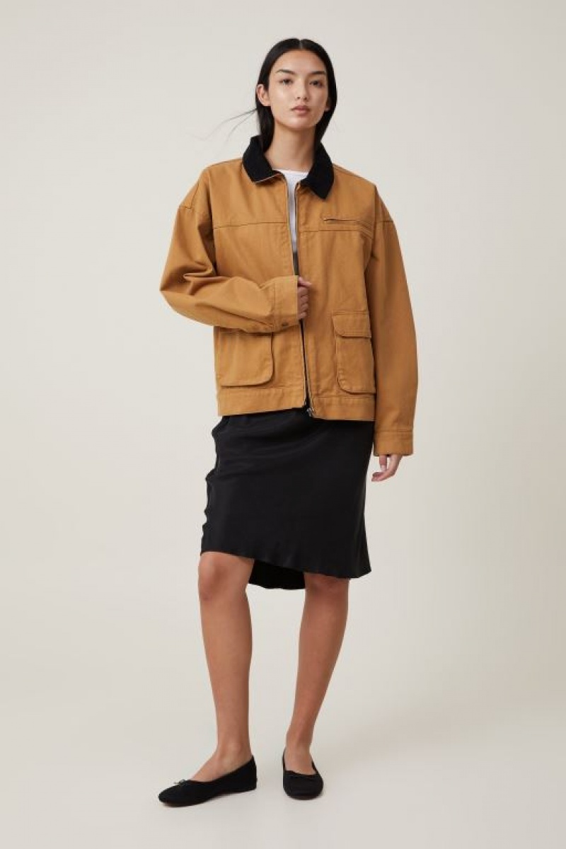 Cotton On Workwear Women's Jackets Brown | brhygEH9ByS