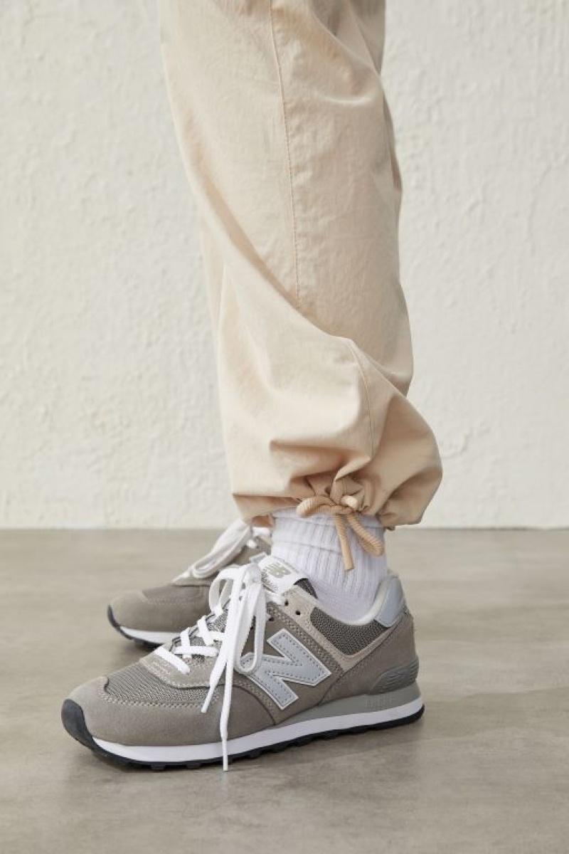 Cotton On Woven Cargo Women's Track Pants Parchment | XWUjlRs7XBU
