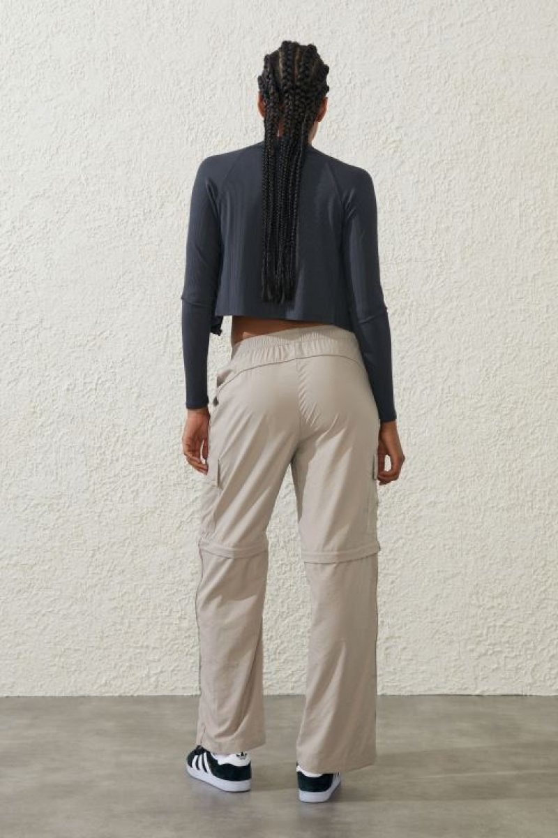 Cotton On Woven Zip Off Cargo Women's Track Pants White | hNqIXU8spNm
