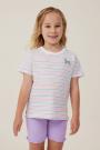 Light Yellow Multicolor Stripes