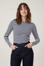 Stripes White / Navy