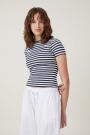 Stripes White / Navy